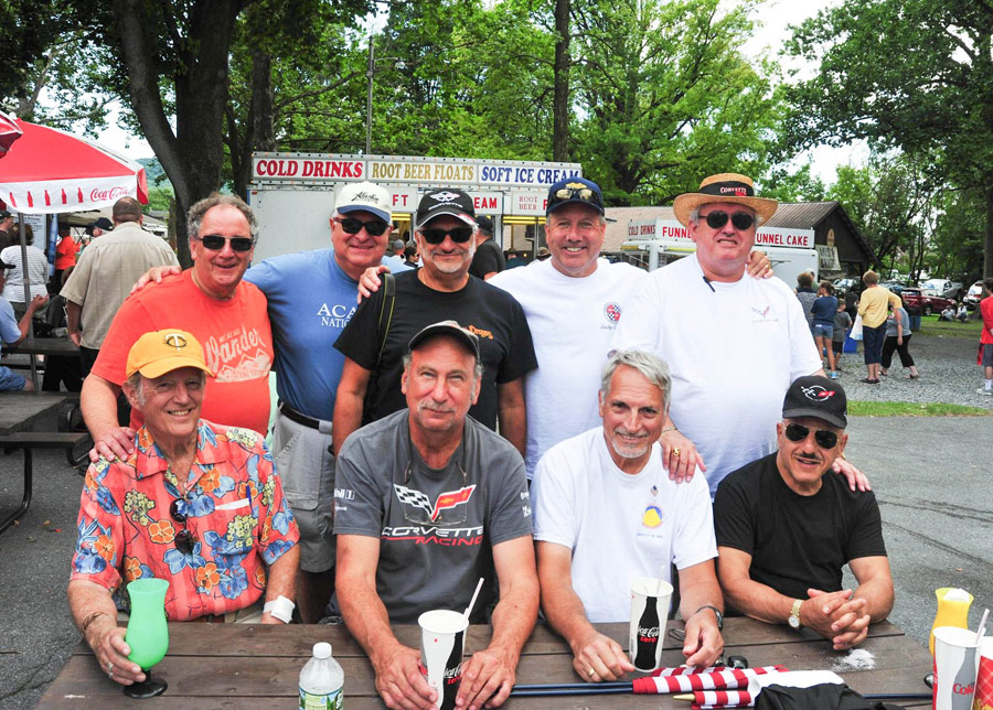 NGCA members at the 2017 Macungie Show.