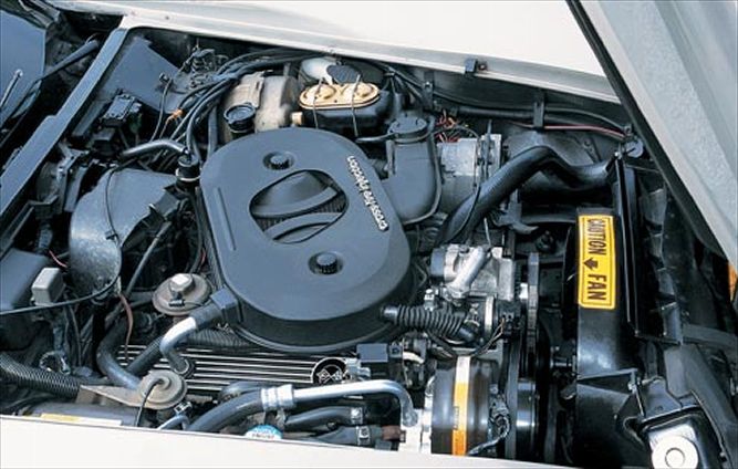1982 Chevrolet Corvette Engine Bay
